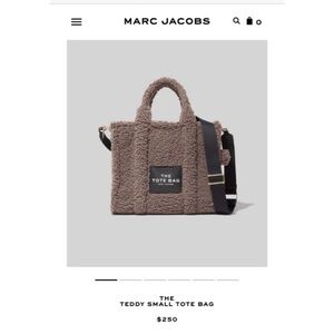 MARC JACOBS The Tote Bag in Teddy (Small)- BRAND NEW